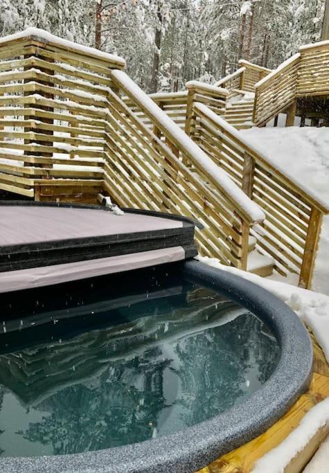 Tretoppen - Ny Moderne Hytte, Unike Finnskogen Torsby Bagian luar foto
