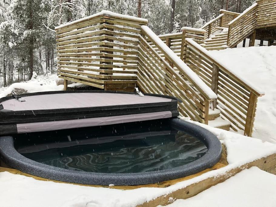 Tretoppen - Ny Moderne Hytte, Unike Finnskogen Torsby Bagian luar foto