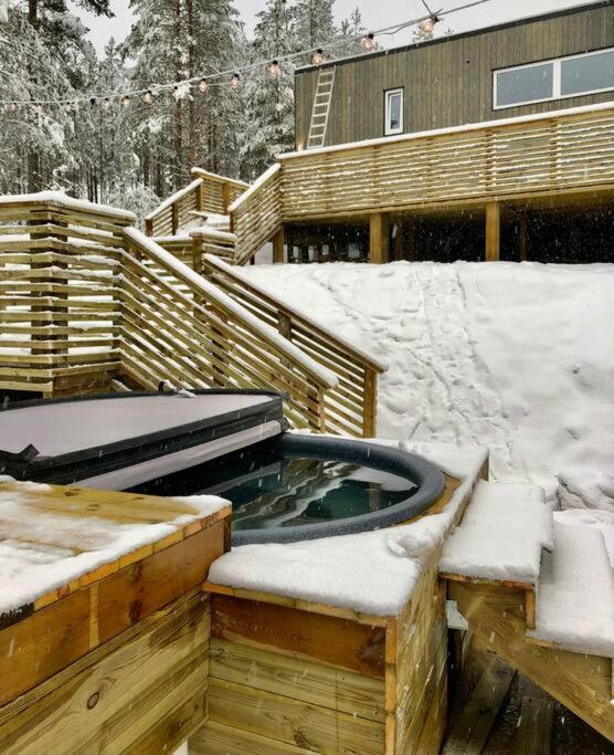 Tretoppen - Ny Moderne Hytte, Unike Finnskogen Torsby Bagian luar foto
