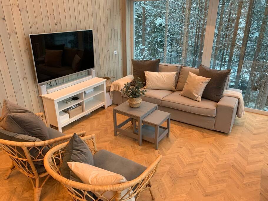 Tretoppen - Ny Moderne Hytte, Unike Finnskogen Torsby Bagian luar foto