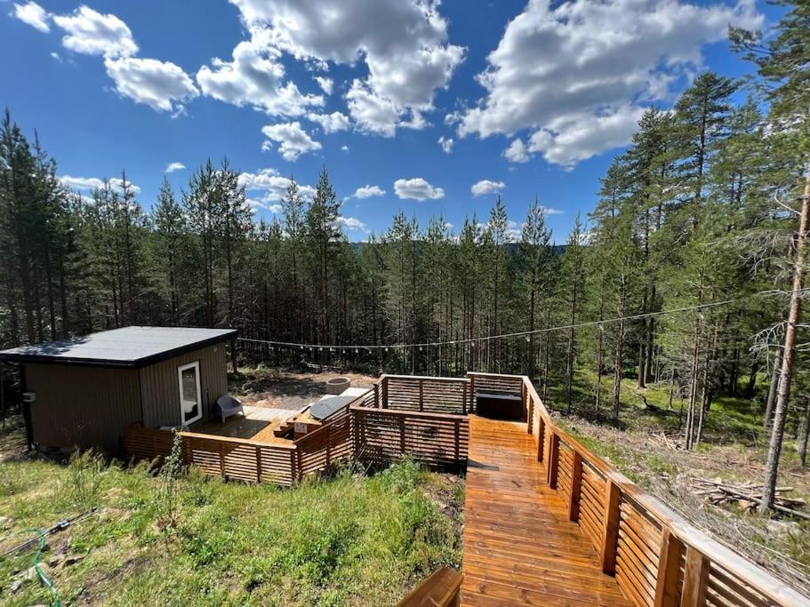 Tretoppen - Ny Moderne Hytte, Unike Finnskogen Torsby Bagian luar foto