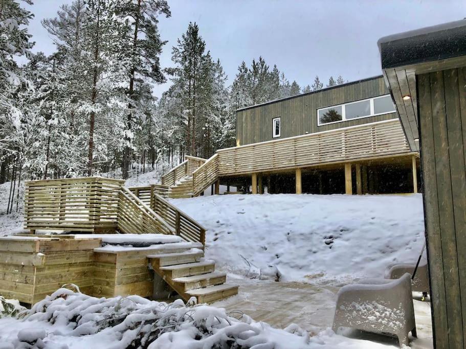 Tretoppen - Ny Moderne Hytte, Unike Finnskogen Torsby Bagian luar foto