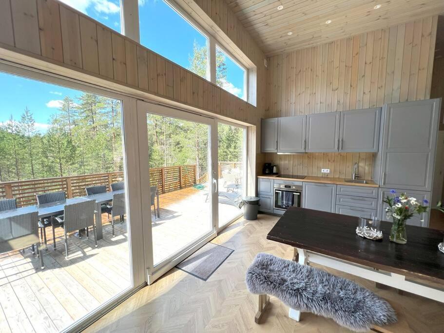 Tretoppen - Ny Moderne Hytte, Unike Finnskogen Torsby Bagian luar foto