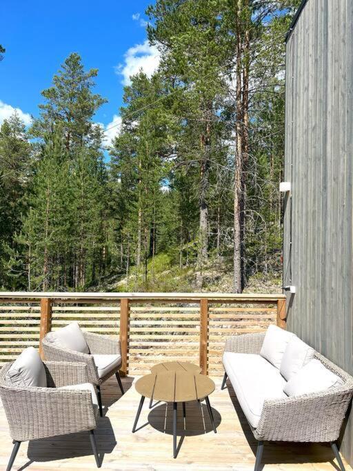 Tretoppen - Ny Moderne Hytte, Unike Finnskogen Torsby Bagian luar foto