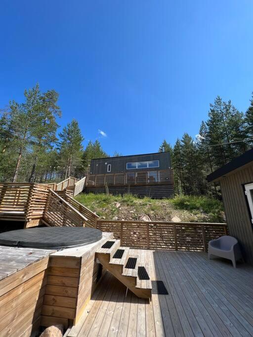 Tretoppen - Ny Moderne Hytte, Unike Finnskogen Torsby Bagian luar foto